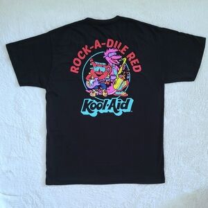 Mad😡 Engine Global🌎 LLC "Rock-A-Dile Red Kool-Aid" Graphic Tee👕 - NWT